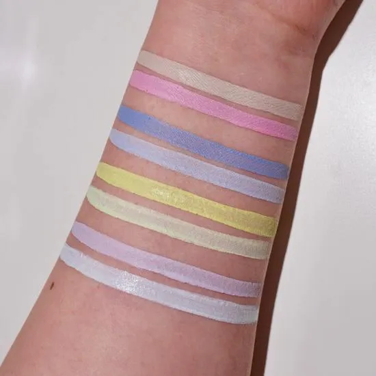 Glisten Cosmetics Pastel Split 4 Pan Palette Eyeliner