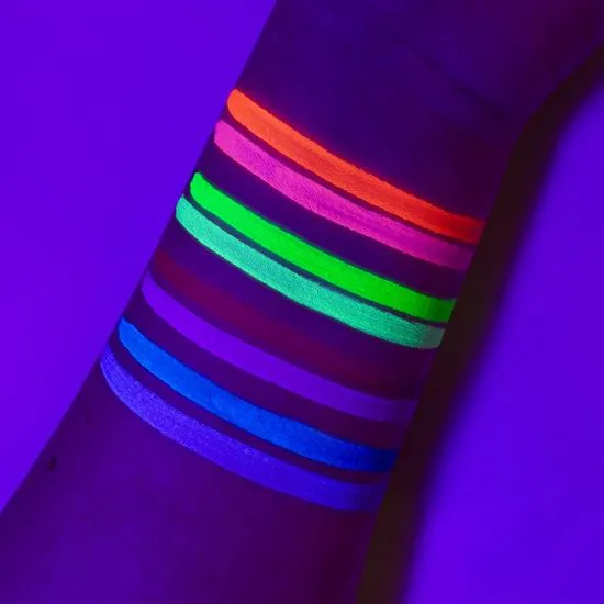 Glisten Cosmetics Neon Split 4 Pan Palette Eyeliner