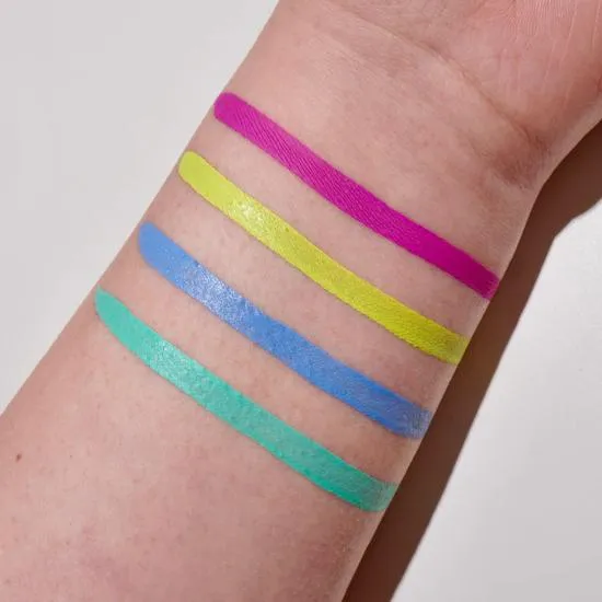 Glisten Cosmetics Neon 4 Pan Palette Eyeliner