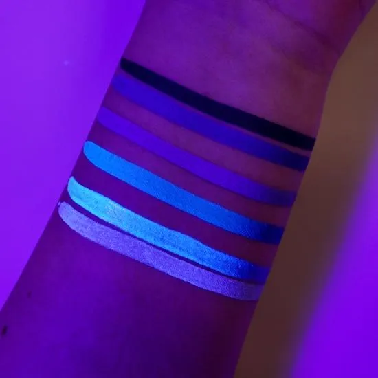 Glisten Cosmetics Blue 4 Pan Palette Eyeliner