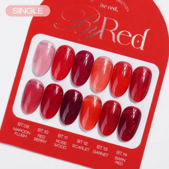 By Muse Tint Colour Gel Polish By Red Set (6 Colours)