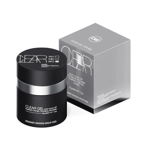 DGel Pumping Clear Gel Bio Overlay & Base 30g