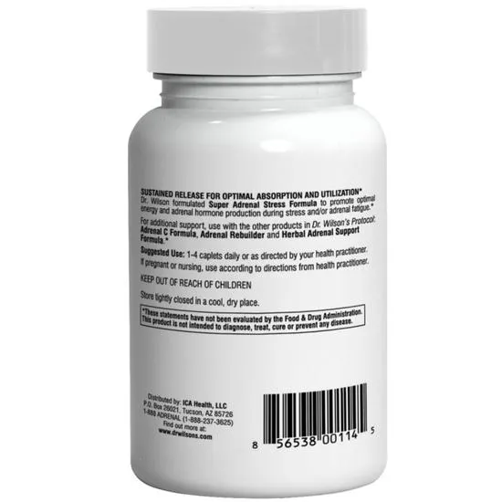 Dr Wilson's Super Adrenal Stress Formula Caplets 90 Caplets