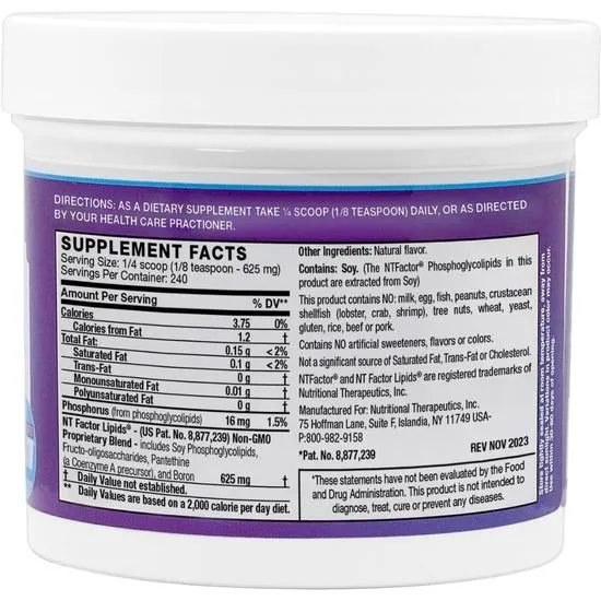 Nutritional Therapeutics NT Factor Lipids Powder 150g