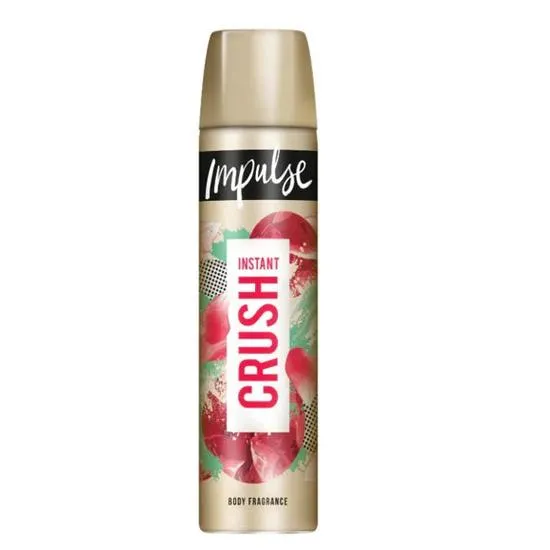 Impulse Instant Crush Body Spray 75ml