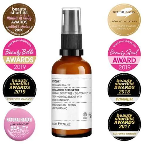 Evolve Beauty Hyaluronic Serum 200 10ml