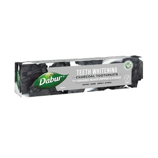 Dabur Teeth Whitening Charcoal Toothpaste 100ml