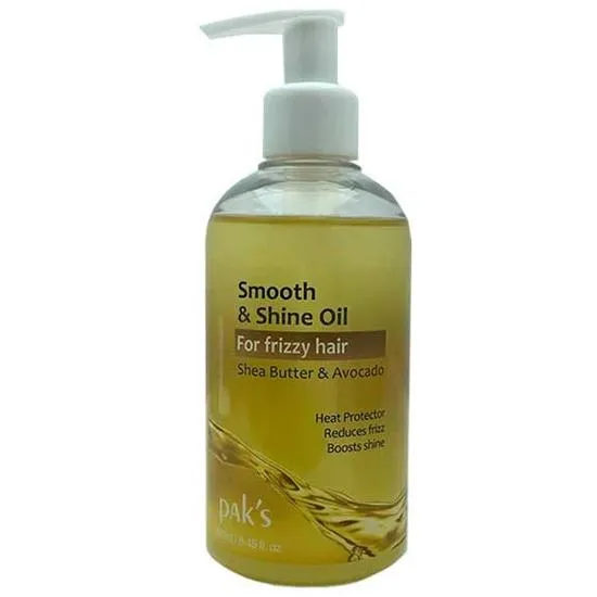 Paks Smooth & Shine Oil For Frizzy Hair 250ml