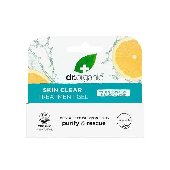 Dr. Organic Skin Clear Purify & Rescue Treatment Gel 10ml