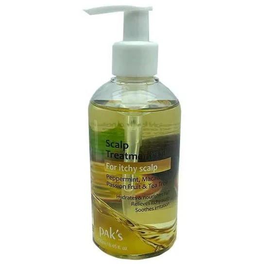 Paks Scalp Treatment Oil For Itchy Scalp 250ml
