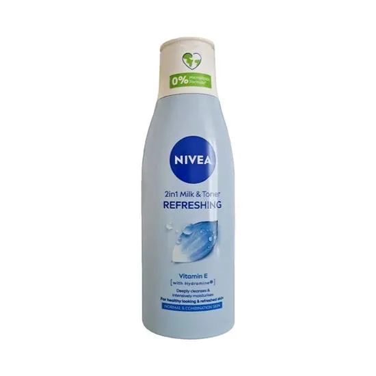Nivea Refreshing 2-In-1 Milk & Toner 200ml