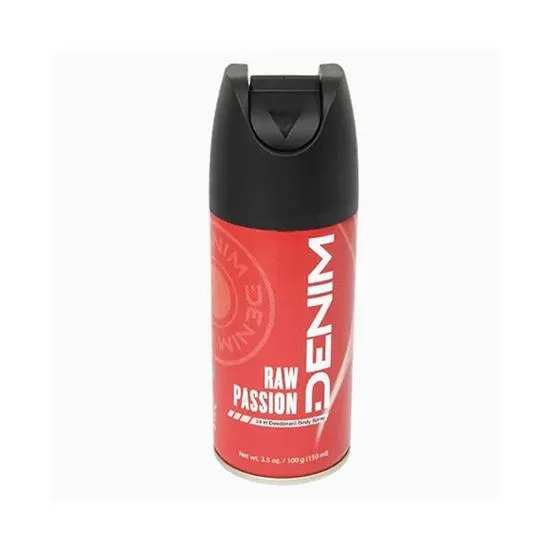 Denim Raw Passion 24h Deodorant Body Spray 150ml