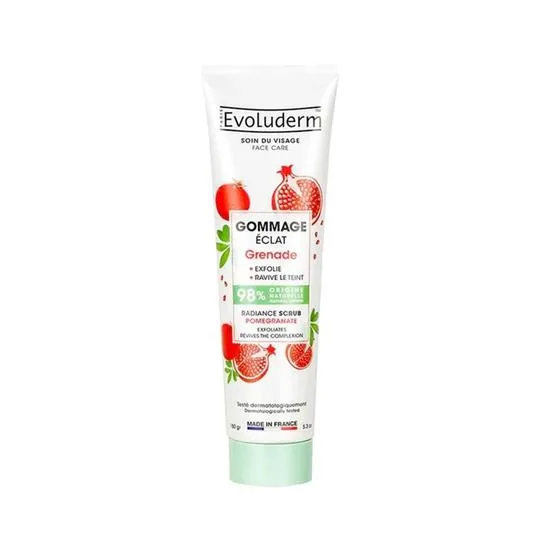 Evoluderm Pomegranate Radiance Scrub 150g