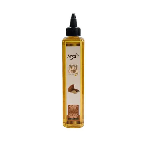 Agor Organic Sweet Almond Oil 250ml