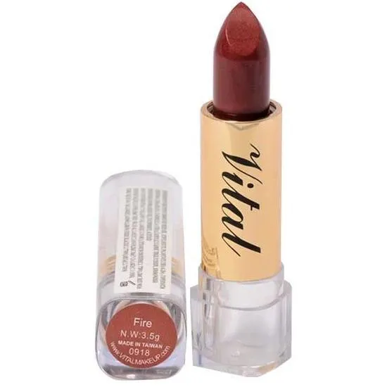Vital Makeup Moisturising Lipstick Fire 3.5g