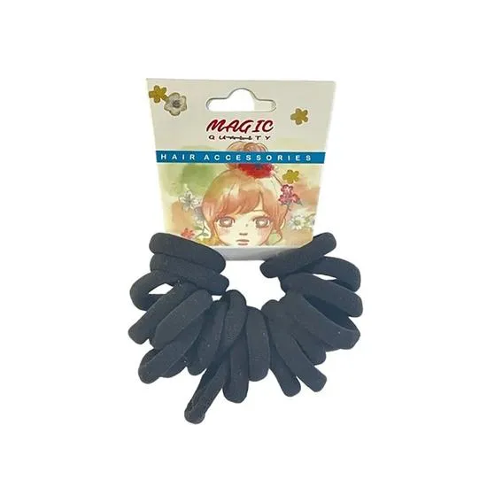 Beauty Collection Magic Quality Elastic Hair Bands TT20B Small / Black