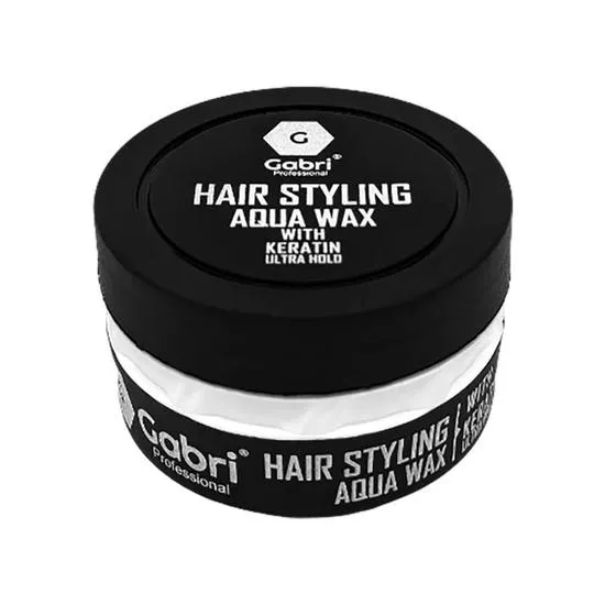 Gabri Professional Keratin Ultra Hold Hair Styling Aqua Wax 150ml