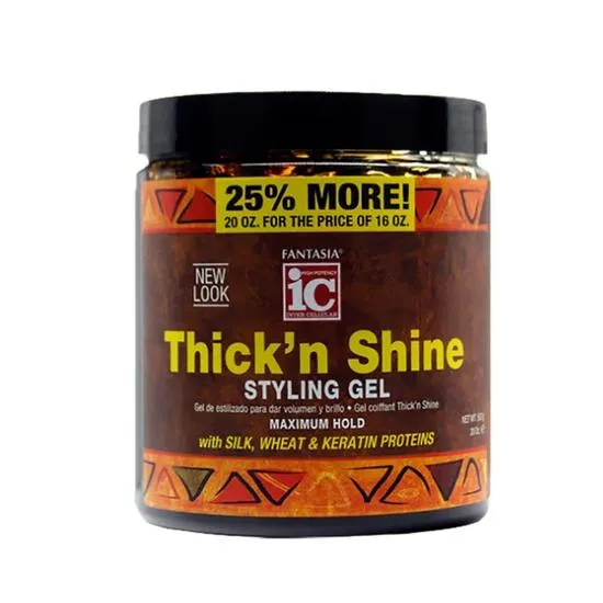 IC Fantasia IC Triple Protein Thickens Strengthens & Shine Styling Gel 567g