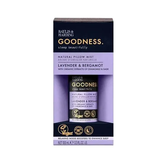 Baylis & Harding Goodness Sleep Lavender & Bergamot Natural Pillow Mist 100ml