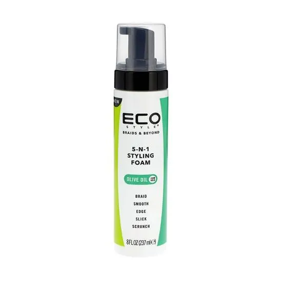 Ecoco Eco Style Olive Oil 5 In 1 Styling Foam 237ml