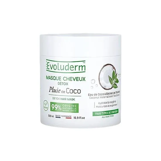 Evoluderm Detox Coco Green Tea Hair Mask 500ml