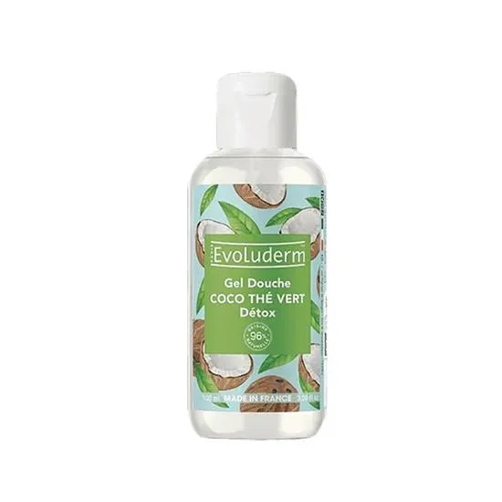 Evoluderm Detox Coco Green Tea Shower Gel 100ml