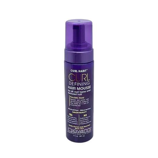 Giovanni Curl Habit Curl Defining Hair Mousse 207ml