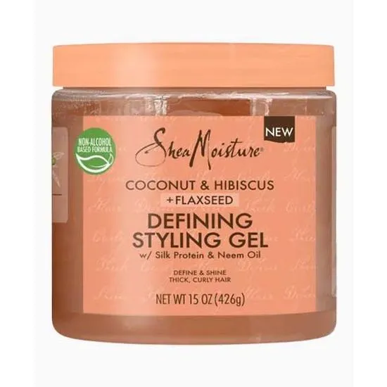 Shea Moisture Coconut & Hibiscus Plus Flaxseed Defining Styling Gel 426g