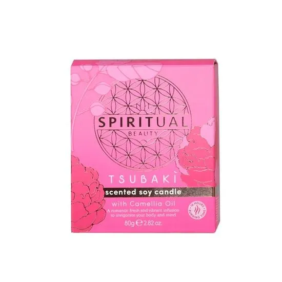Spiritual Beauty Camellia Oil Scented Soy Candle 80g
