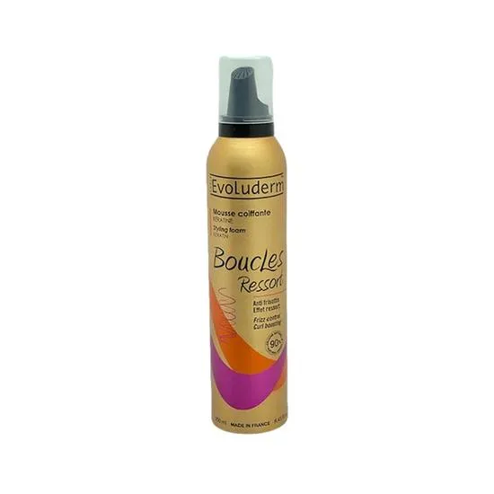 Evoluderm Boucles Ressort Frizz Control Curl Boosting Foam 250ml