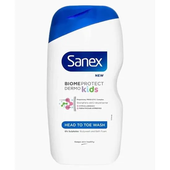 Sanex BiomeProtect Kids Head To Toe Wash 450ml