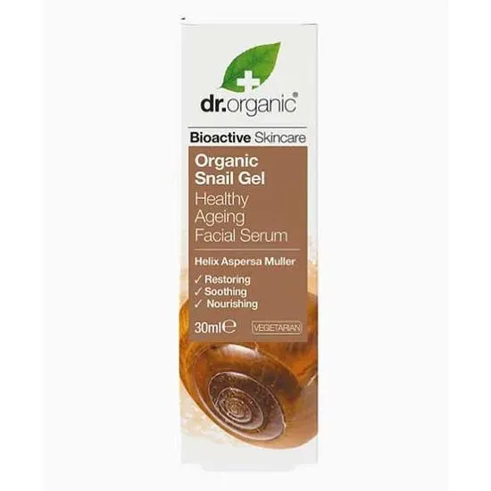 Dr. Organic Bioactive Skin Care Organic Snail Gel Healthy Ageing Facial Serum 30ml