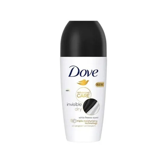 Dove Advanced Care Deodorant Roll On Invisible Dry 50ml