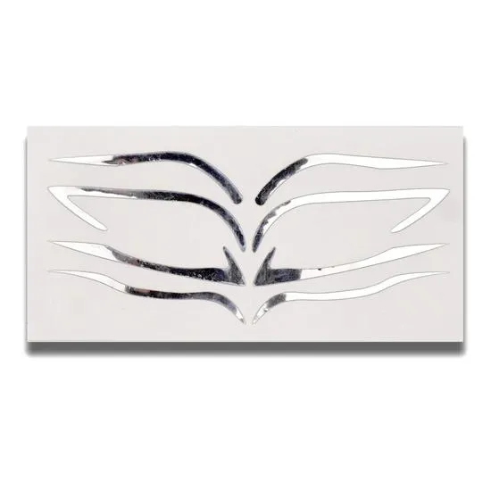 Glisten Cosmetics Devotion Liners Chrome Makeup Stickers Face Lace