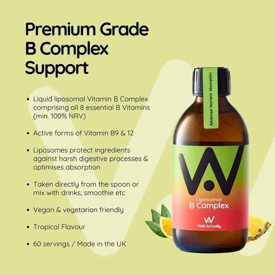 Well Actually Liposomal Vitamin B-Complex 250ml