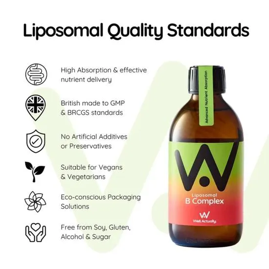 Well Actually Liposomal Vitamin B-Complex 250ml
