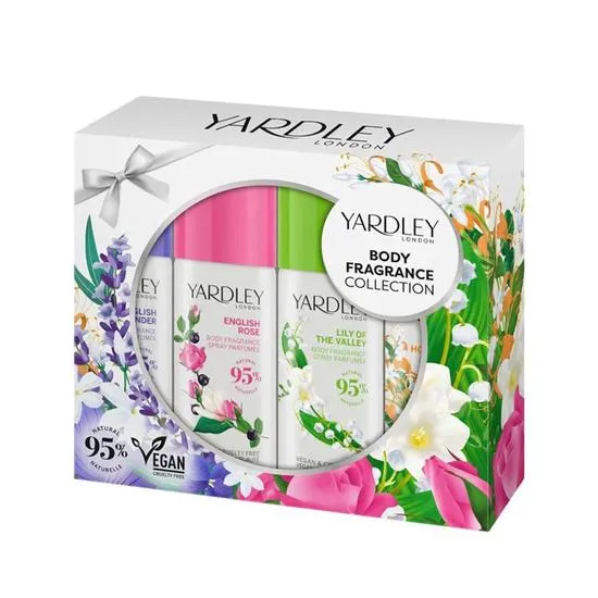 Yardley Classic Floral Body Fragrance Collection Gift Set