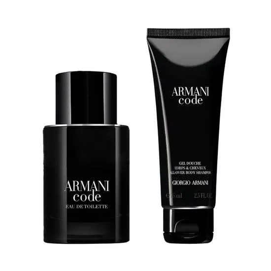 Giorgio Armani Code Gift Set 50ml Eau De Toilette + 75ml Shower Gel