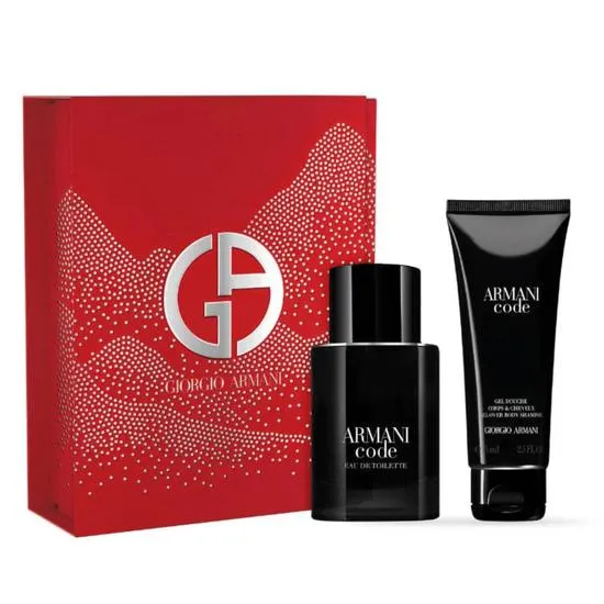 Giorgio Armani Code Gift Set 50ml Eau De Toilette + 75ml Shower Gel