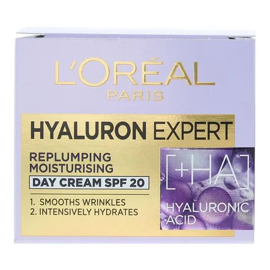 L'Oreal Paris Hyaluron Expert Replumping Moisturising SPF 20 Day Cream 50ml