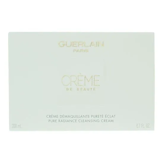 GUERLAIN Creme De Beute Pure Radiance Cleansing Cream 200ml