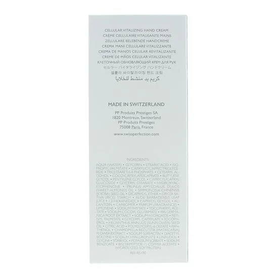 Swiss Perfection Cellular Vitalizing Hand Cream 75ml