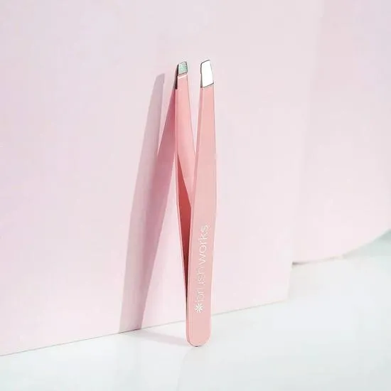 Brushworks Precision Slanted Tweezers