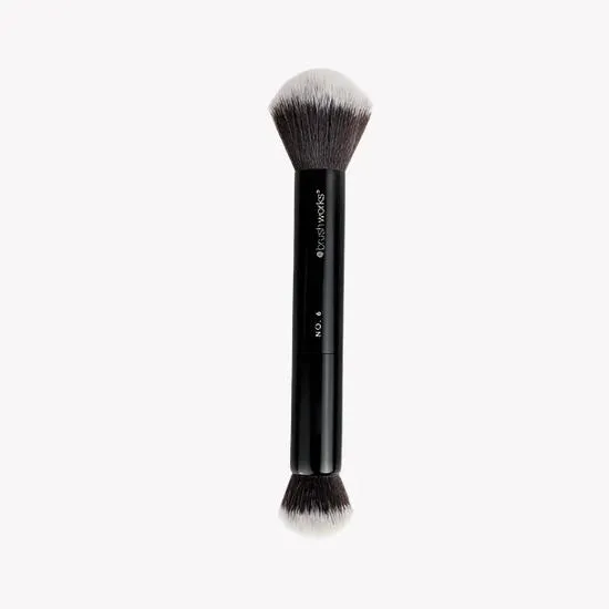 Brushworks No. 6 Double Ended Powder & Buff Brush