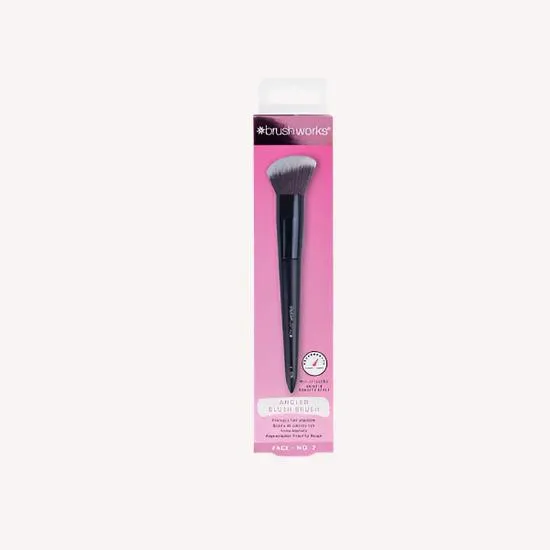 Brushworks No. 7 Angled Blush Brush