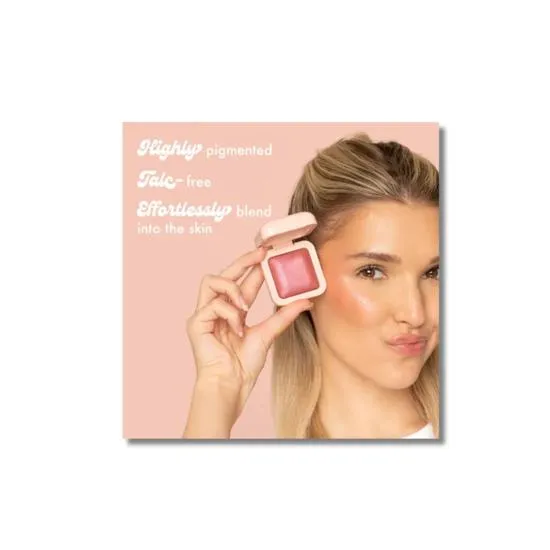 The Beauty Crop Glow Milk Blush Powder Coral-Carnation