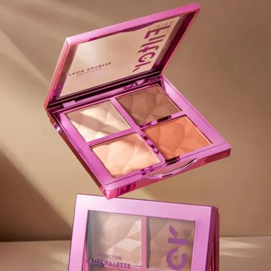 Collection Filter Finish Face Palette Glow Up