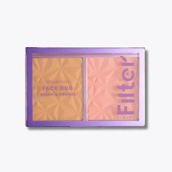 Collection Filter Finish Face Duo Palette Blush & Bronze Blush & Bronze