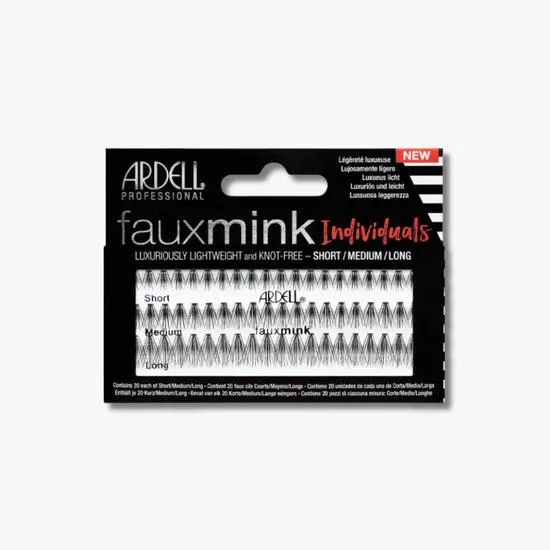 Ardell Faux Mink Individual Eyelashes Short, Medium, Long Mix