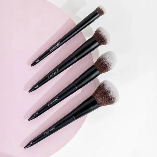 Brushworks Buff & Blend Face Set